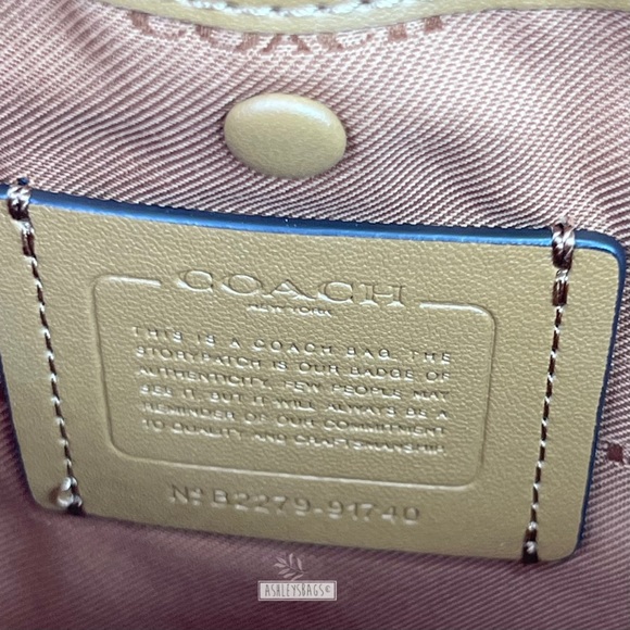 Coach Lora Carryall 30 Satchel Crossbody - Picture 10 of 12